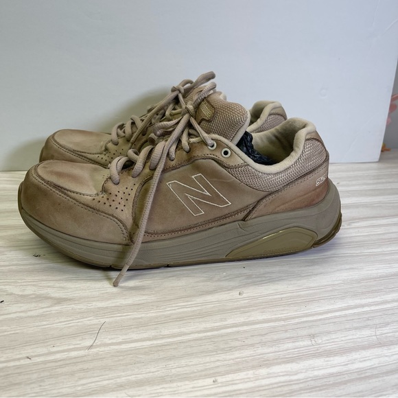 New Balance Womens 928 WW928TN Beige Casual Shoes Sneakers Size 8.5 B - Picture 2 of 6